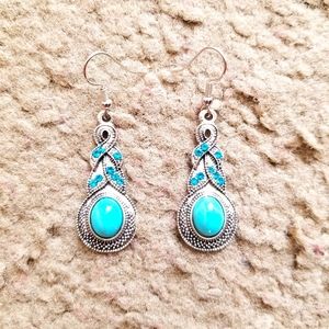 11/13 $10 Only! Sterling Silver Dangle Earrings